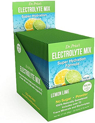 Dr. Proce Electrolytes Powder Packets - Lemon-Lime Electrolyte Drink Mix
