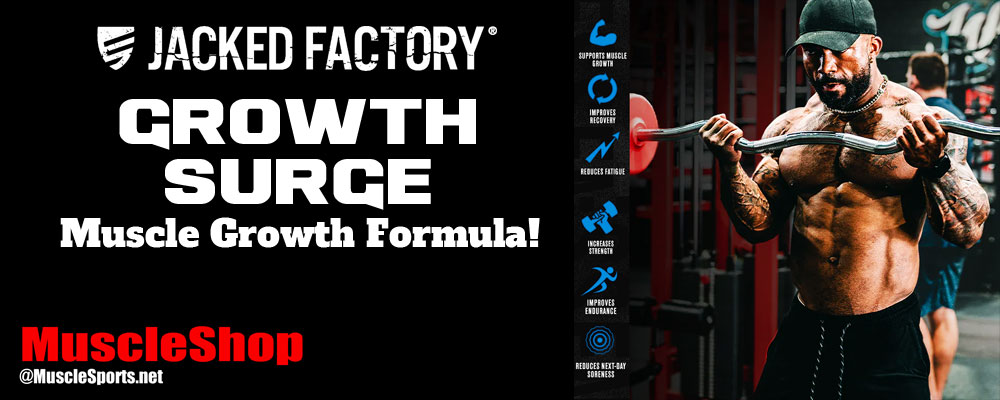 Jacked Factory GROWTH SURGE Header