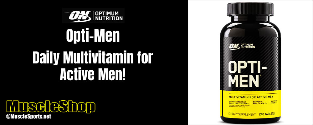Optimum Nutrition Opti-Men Header