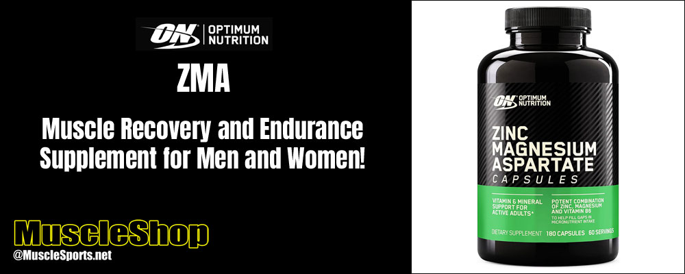 Optimum Nutrition ZMA Header