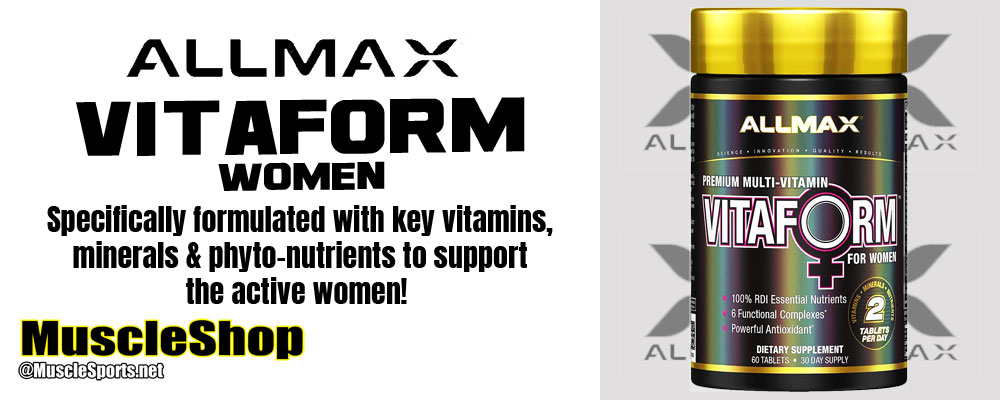 Allmax Nutrition VitaForm Women Header