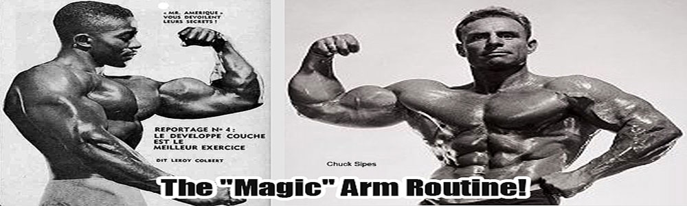 Bodybuilding Workout: The Magic Arm Routine