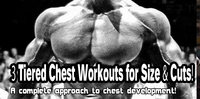 3 Tiered Chest Workouts for Size & Cuts
