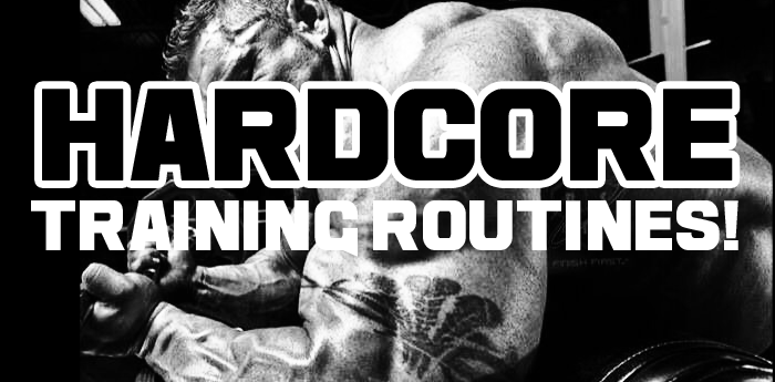 Hardcore Bodybuilding Training Routines #1
