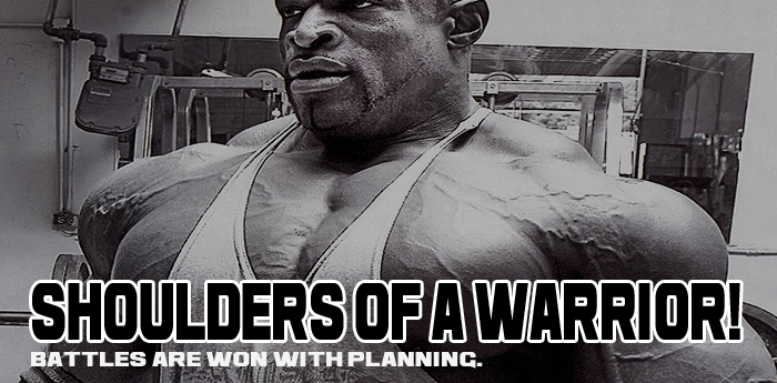 Shoulders of a Warrior: Bodybuilding Workout!