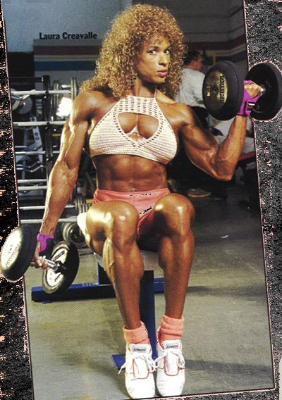 Laura Creavalle - IFBB Pro Bodybuilder Hall of Famer