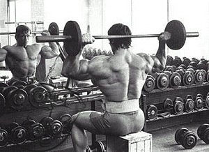 Seated Barbell pressing