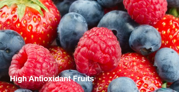Berries are a great source of antioxidants.