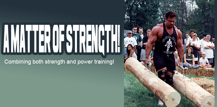 A Matter Of Strength: Combining Both Strength And Power Training
