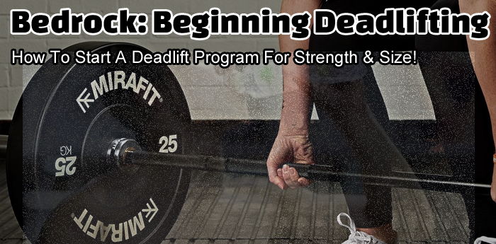 A look at the use of the deadlift as an exercise to develop power, size, overall strength in the back and total body for the beginning powerlifter!