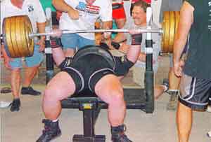 Very heavy bench press!
