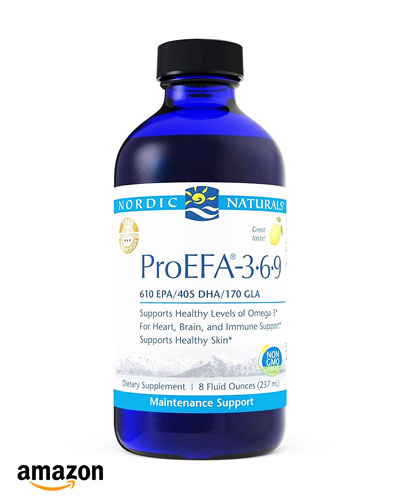 Nordic Naturals ProEFA 3-6-9 - EPA & DHA with Added GLA - Healthy Skin & Joints, Cognition, Positive Mood - Non-GMO - 48 Servings!