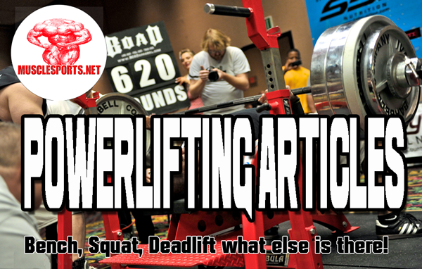 Powerlifting Articles Logo @MuscleSPorts.net