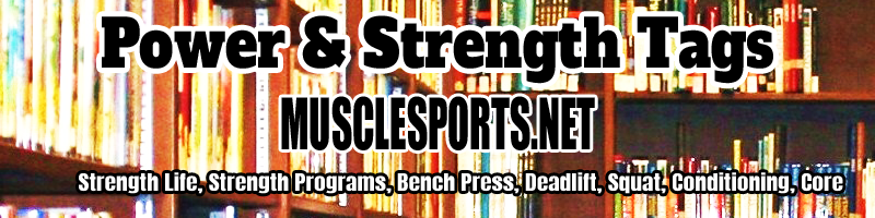 Powerlifting & Strength Tags - Conditioning