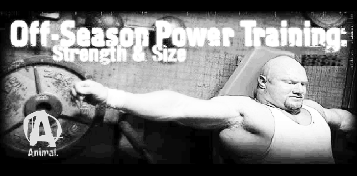 Off Season Power Training: Strength & Size