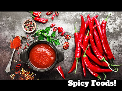Do spicy hot foods contribute to weight loss?