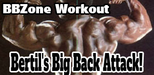 Bodybuilding Workout of the Month November 2022 - Bertil's Big Back Attack!