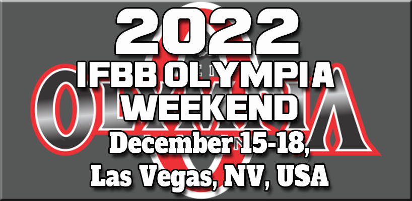2022 IFBB Olympia Weekend