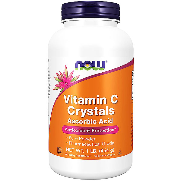 NOW Vitamin C Crystals - Pure Antioxidant Protection!