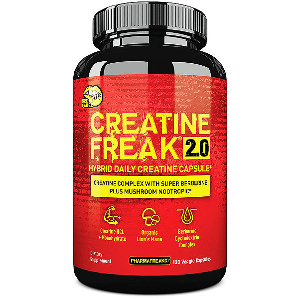 Pharmafreak Creatine Freak 2.0 - Hybrid Daily Creatine Capsule