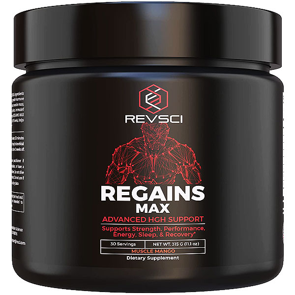 Revolution Science Regains MAX - Natural Anabolic Muscle Builder for Men