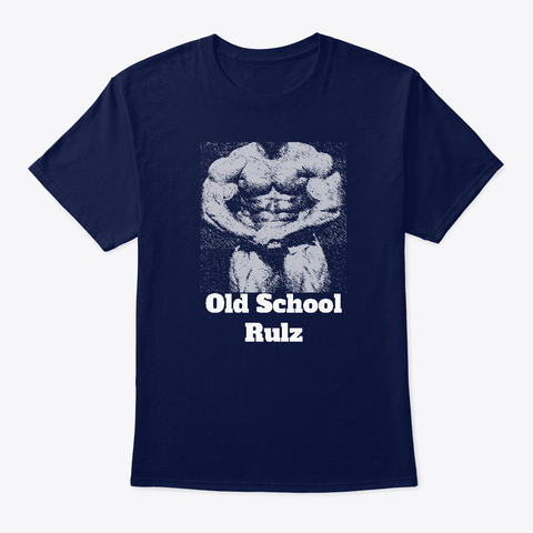 Bodybuilding T Shirt Old School Rulz