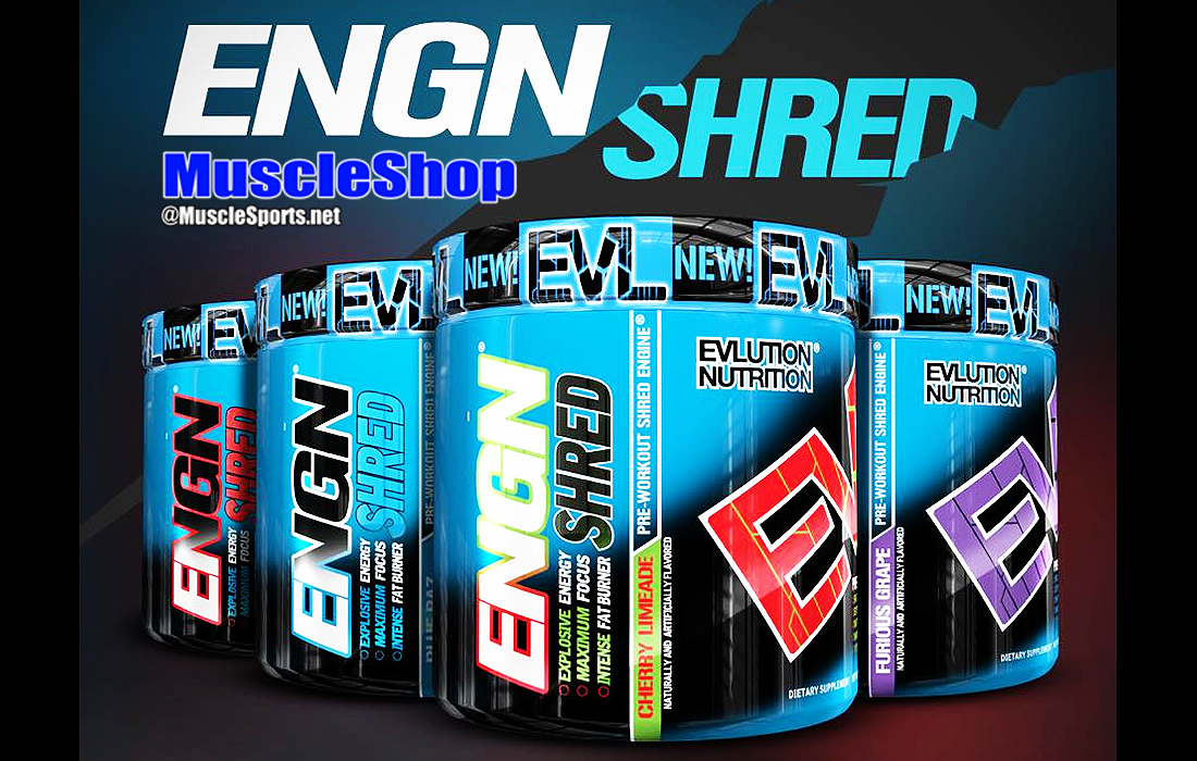 Evlution Nutrition ENGN SHRED - Hardcore Pre-Workout Thermogenic