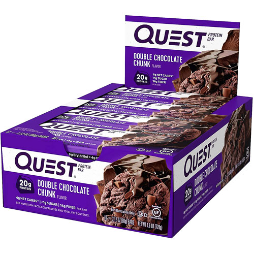 Quest Nutrition Protein Bar Double Chocolate Chunk