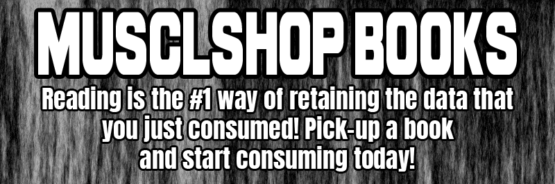 MuscleShop Books Header