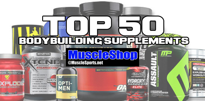 Top 50 Bodybuilding Supplements