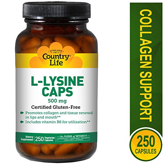 Country Life L-Lysine Caps