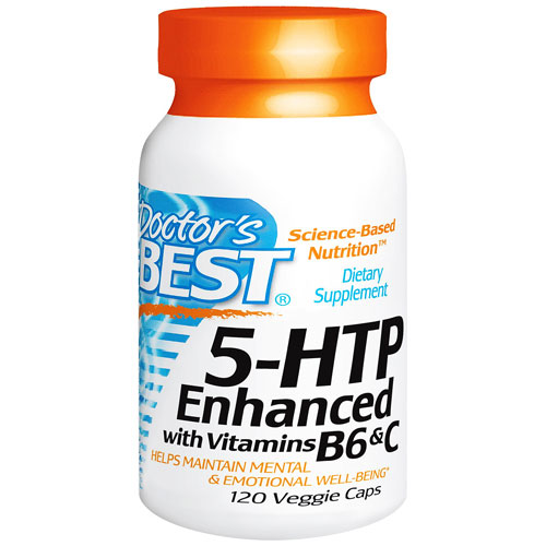 Doctor's Best 5-HTP Enhanced with Vitamin B6 & C