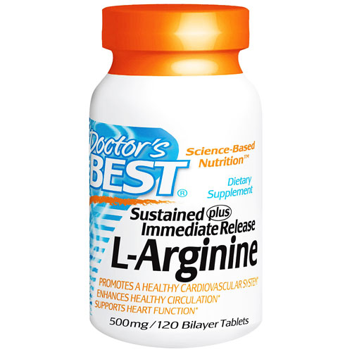Doctor's Best Sustained Plus Immediate Release L-Arginine