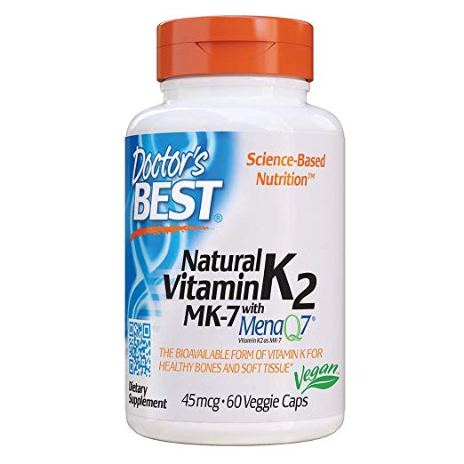 Doctor's Best Natural Vitamin K2 45mcg