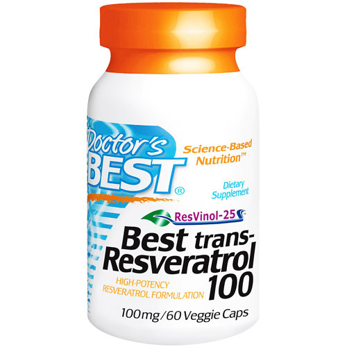 Doctor's Best Trans-Resveratrol 100
