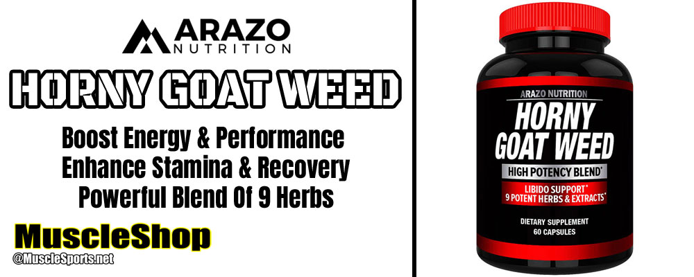 Arazo Nutrition Horny Goat Weed Header