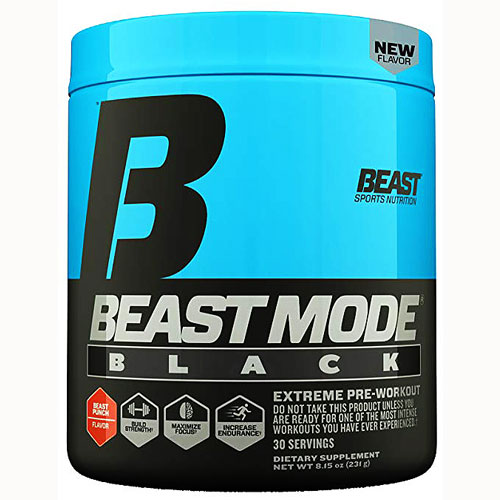 Beast Sports Nutrition Beast Mode Black