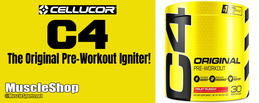 Cellucor C4 Header