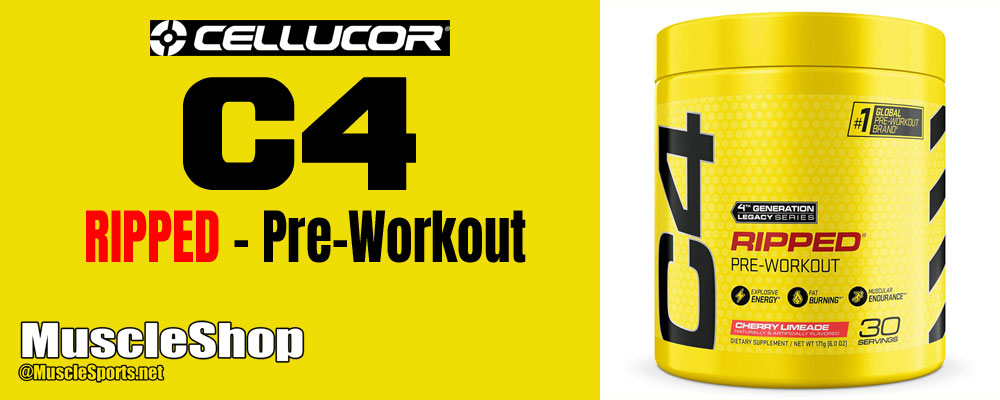 Cellucor C4 Ripped Header