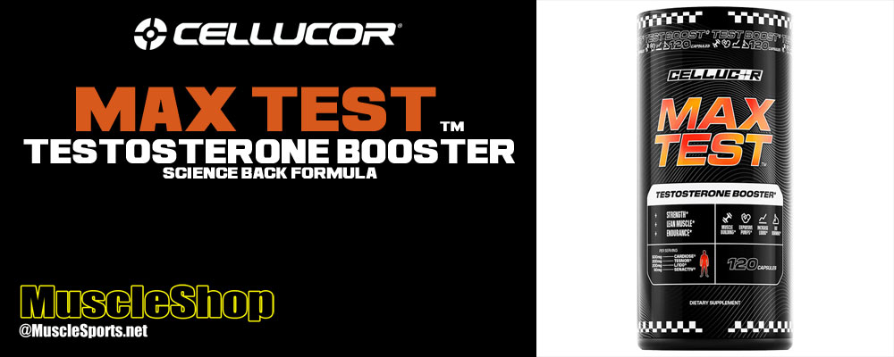 Cellucor Max Test™ Header