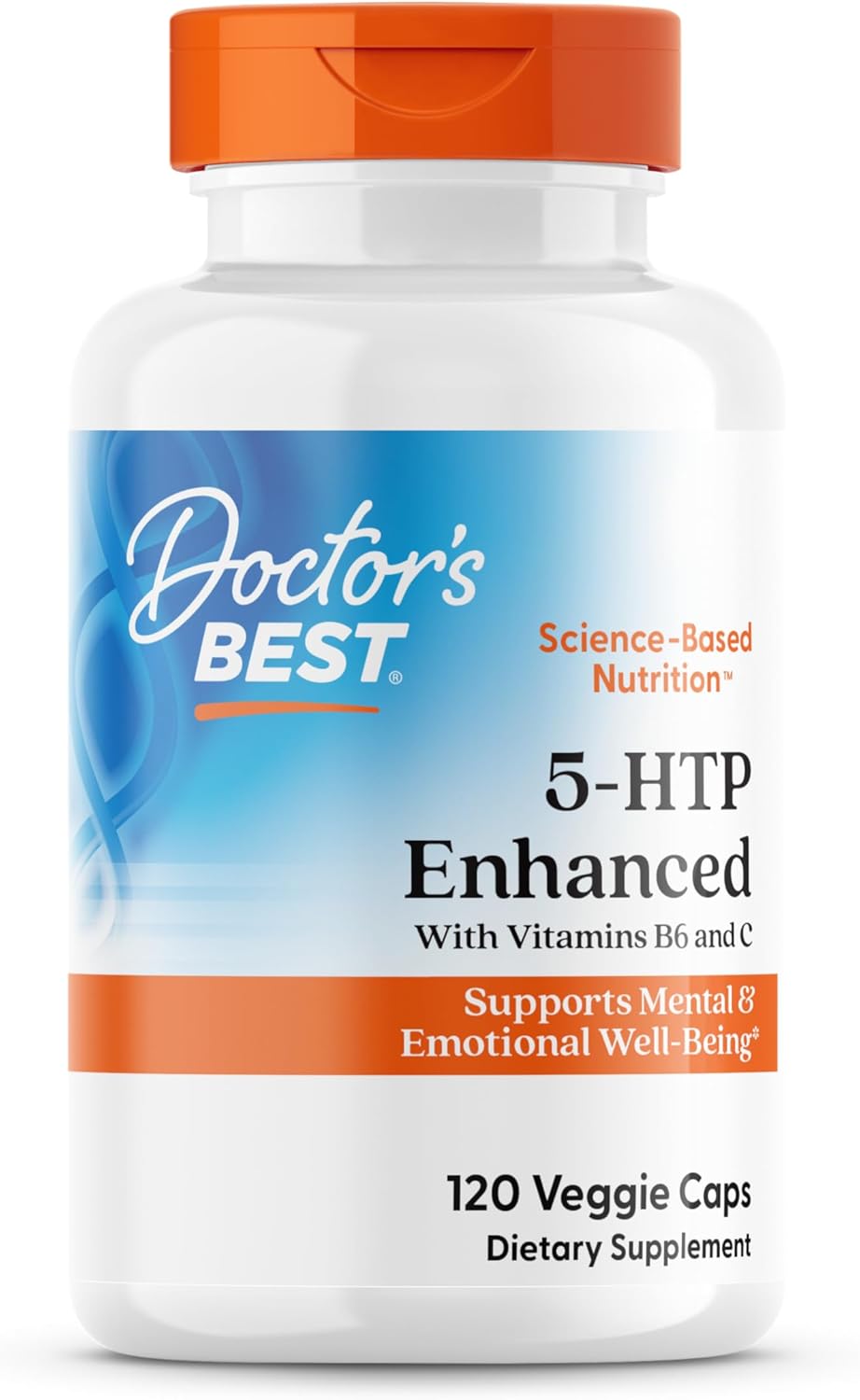 Doctor's Best 5-HTP Enhanced with Vitamin B6 & C