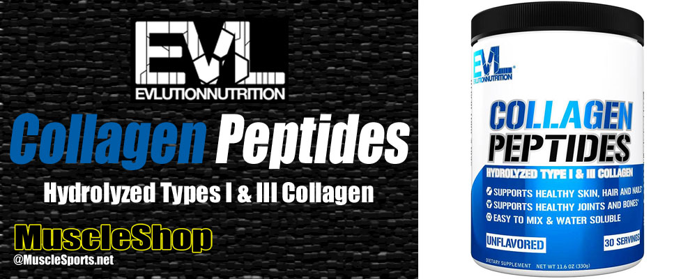 Evlution Nutrition Collagen Peptides Header