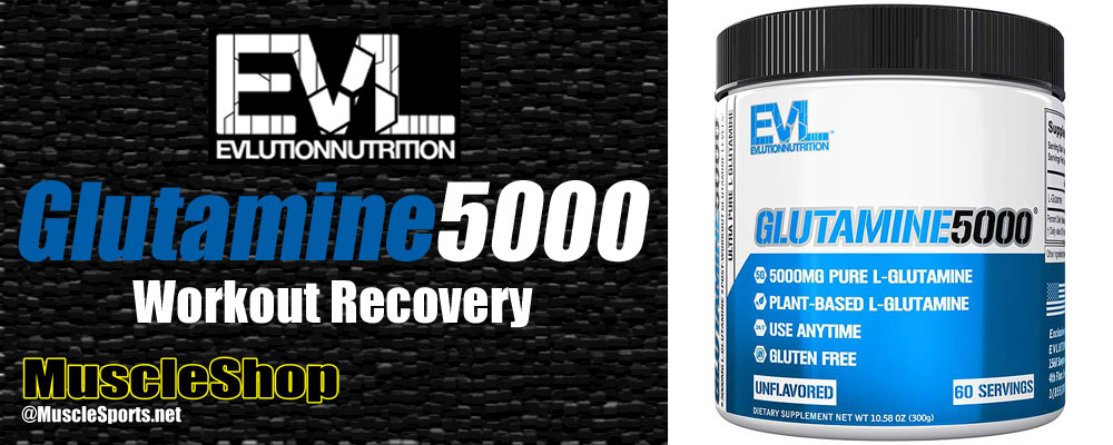 Evlution Nutrition Glutamine5000 Header