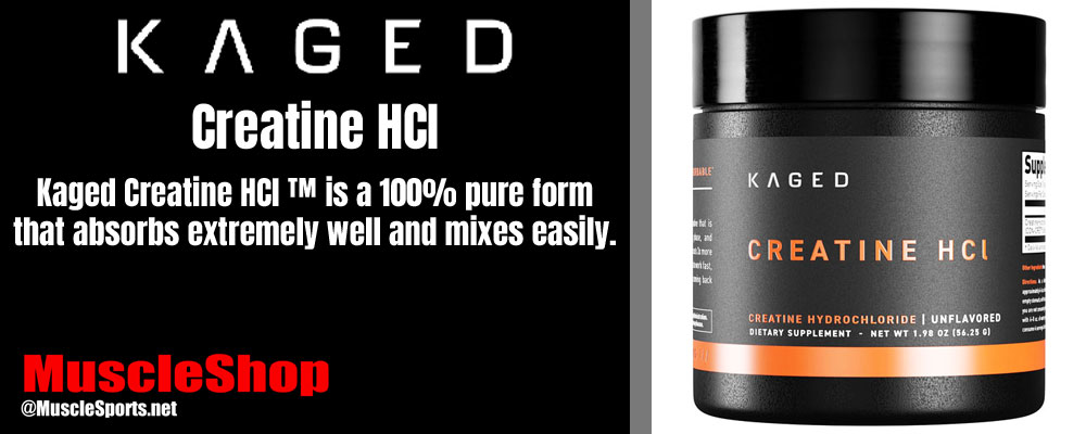 KAGED Creatine HCI Header