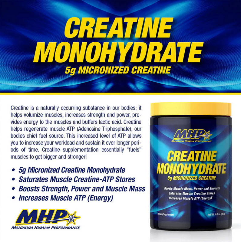 MHP Creatine Monohydrate Product Description Image