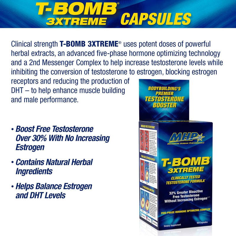 T-Bomb 3xtreme - Functional Benefits
