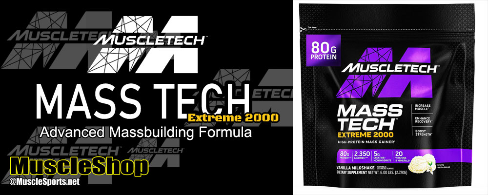 MuscleTech Mass-Tech Extreme 2000 Header