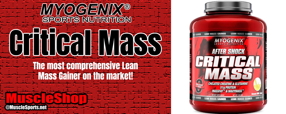 Myogenix After Shock Critical Mass Header