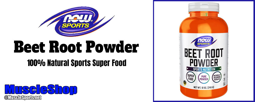Now Sports Beet Root Powder Header