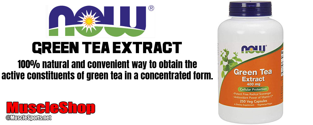 NOW Green Tea Extract Header